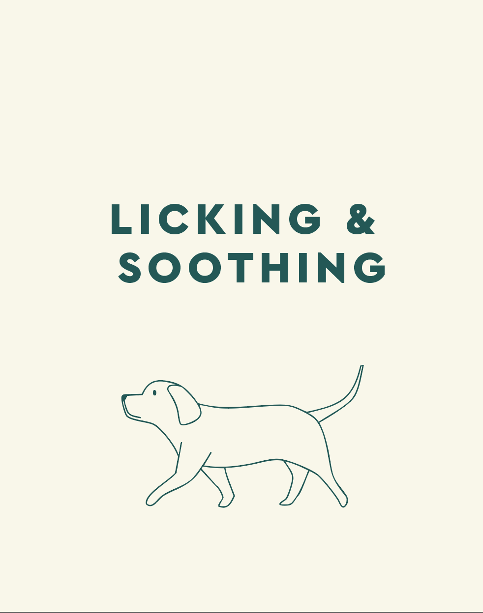 Licking & Soothing