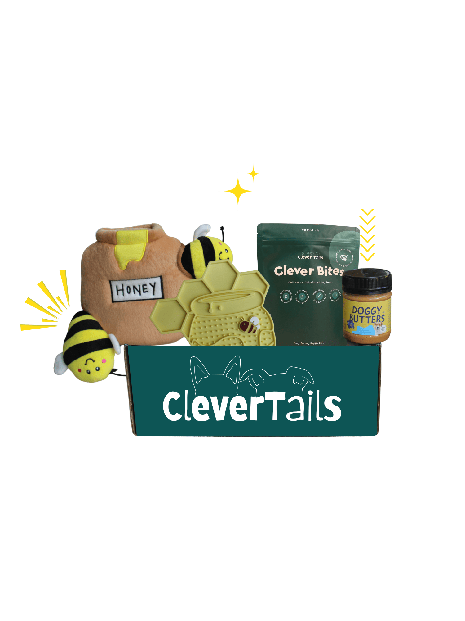 Busy Bee - Dog Enrichment Toys Box