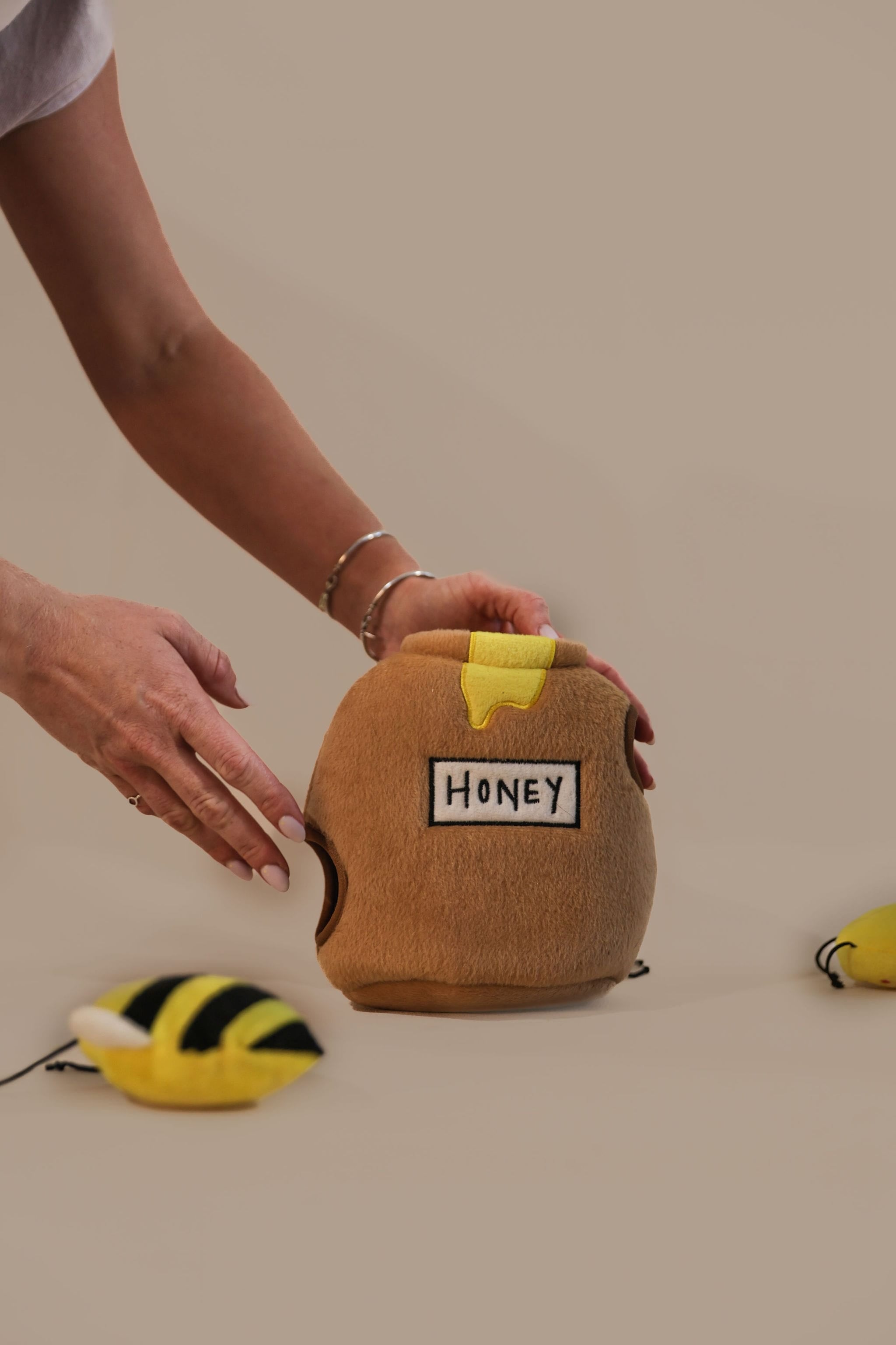 CleverTails Busy Bee Brain Toy for Dogs