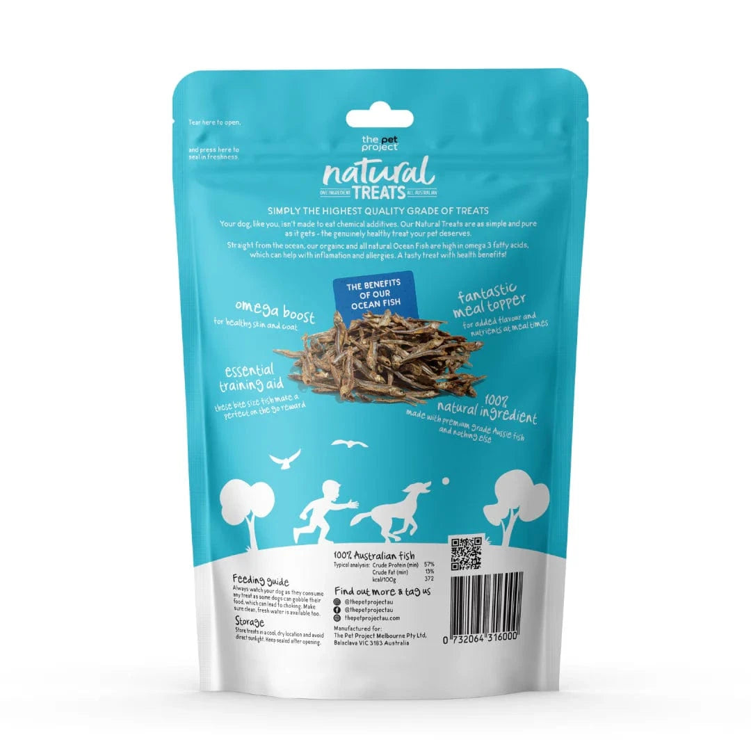 Loose Ocean Fish Treats Back for Dog Puzzle