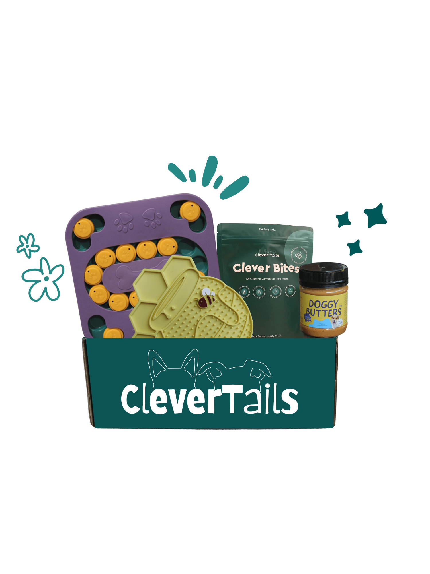 Mentally Stimulating Dog Enrichment Toys Box