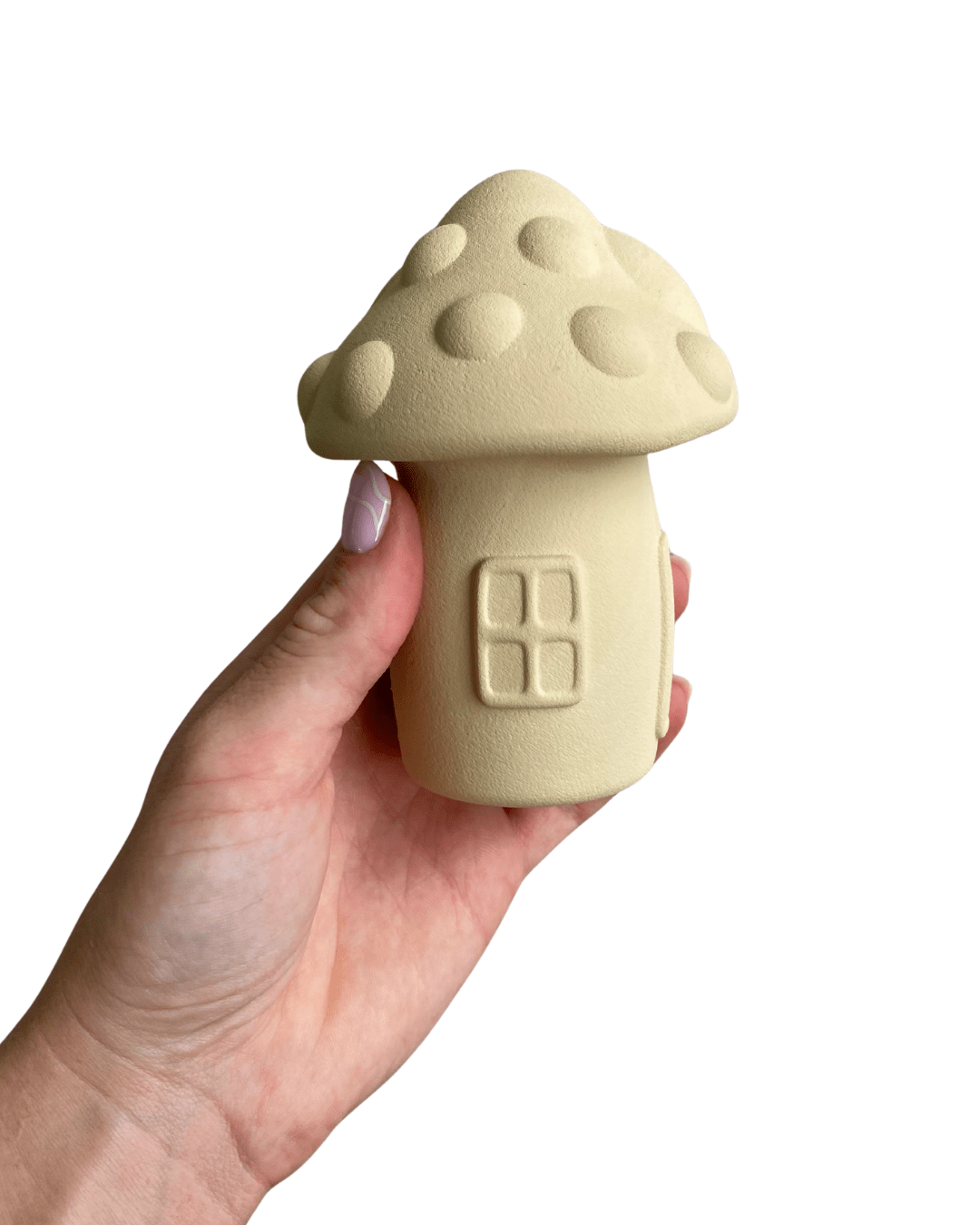 Mighty Mushie Dog Enrichment Toy In Cream