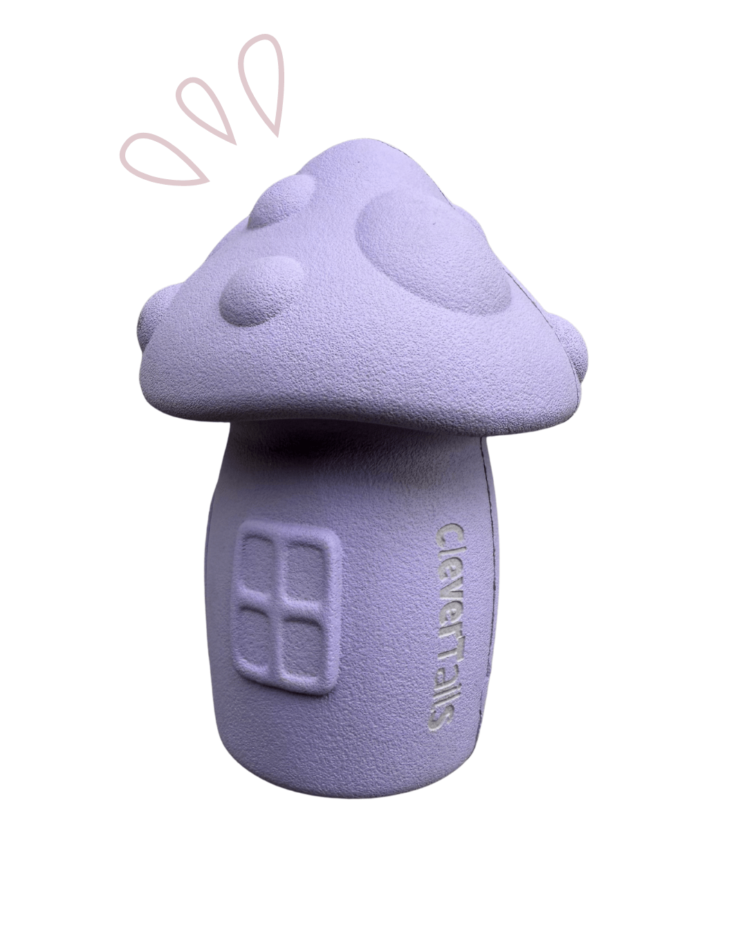 Mighty Mushie Dog Enrichment Toy in Lilac