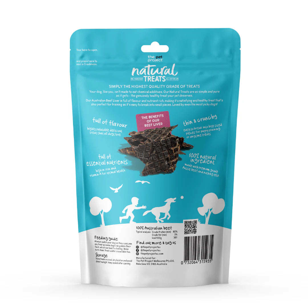 Loose Beef Liver Treats Back  for Top Dog Puzzle