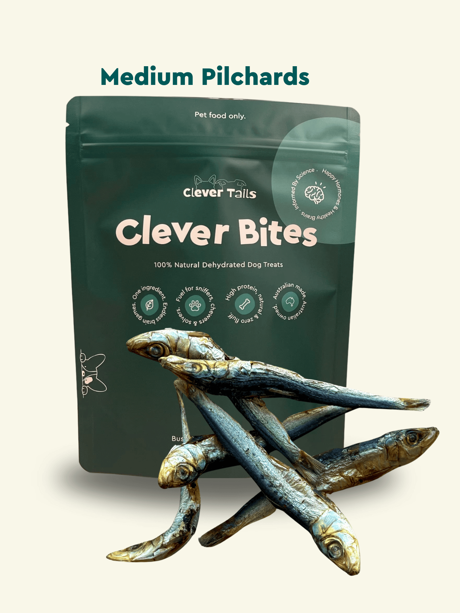 CleverTails Clever Bites - Natural Dog Treats