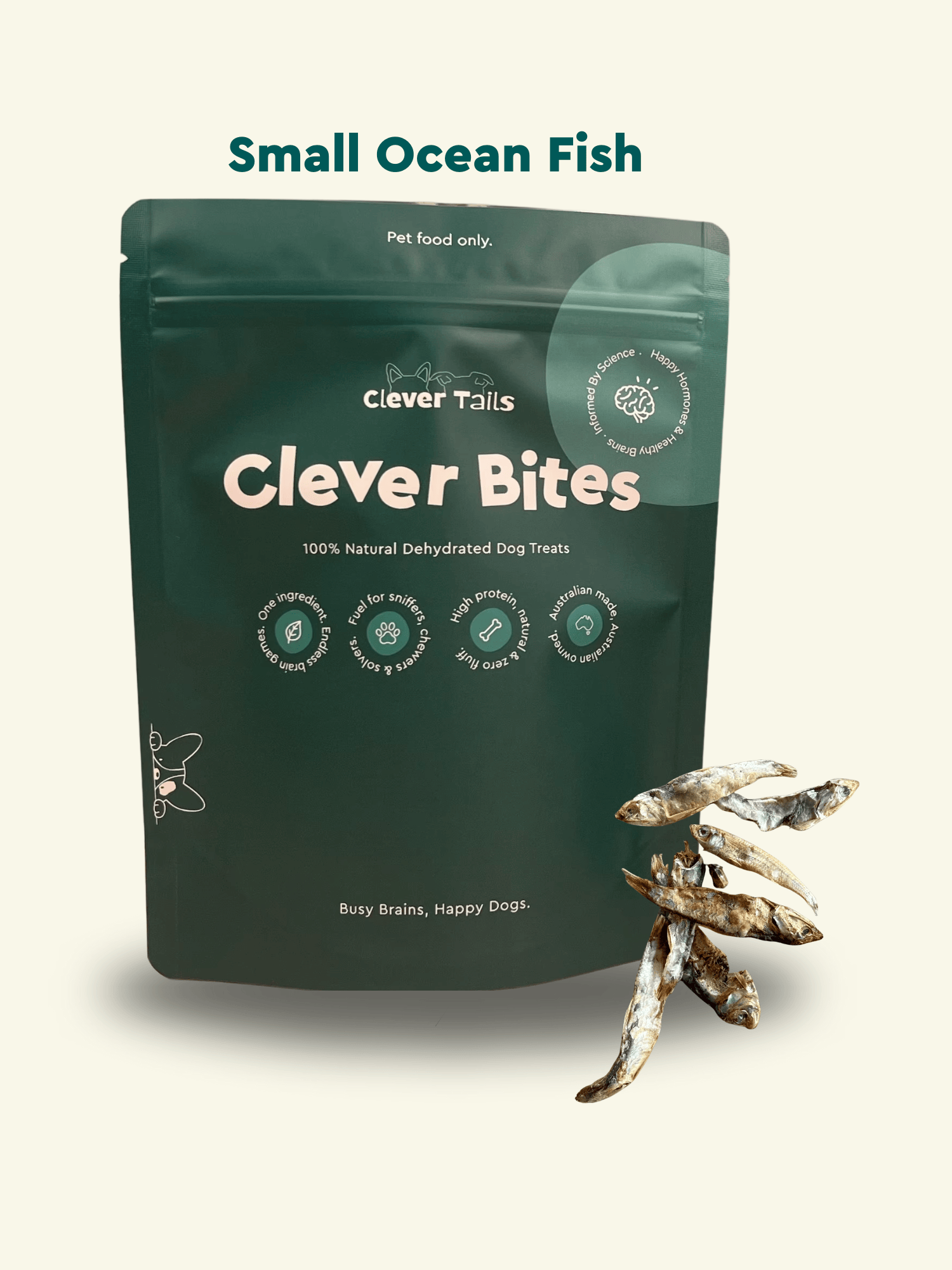 CleverTails Clever Bites - Natural Dog Treats