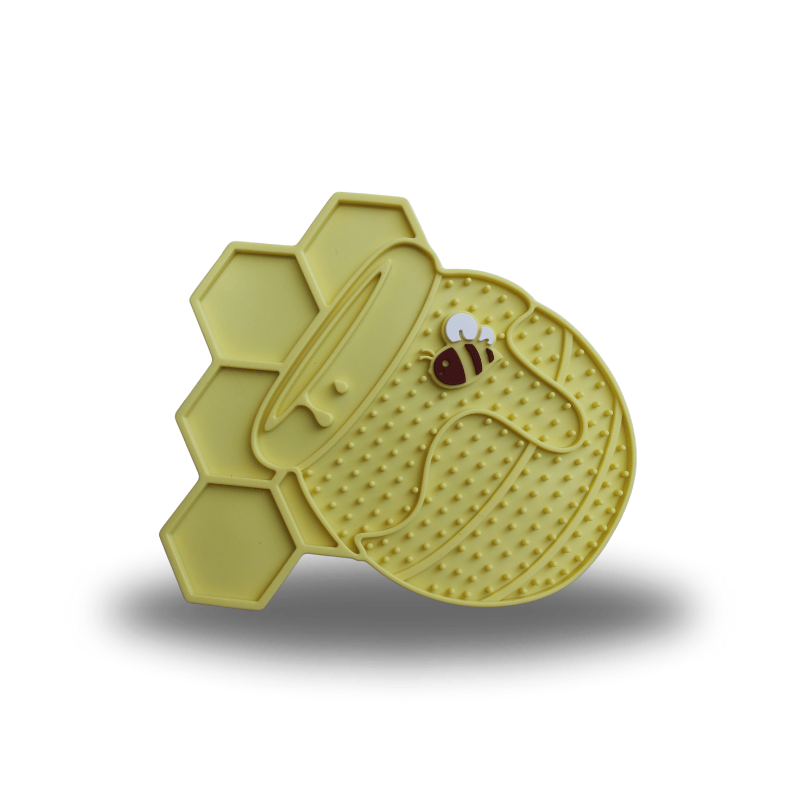 CleverTails Honeycomb Lick Mat for Dogs