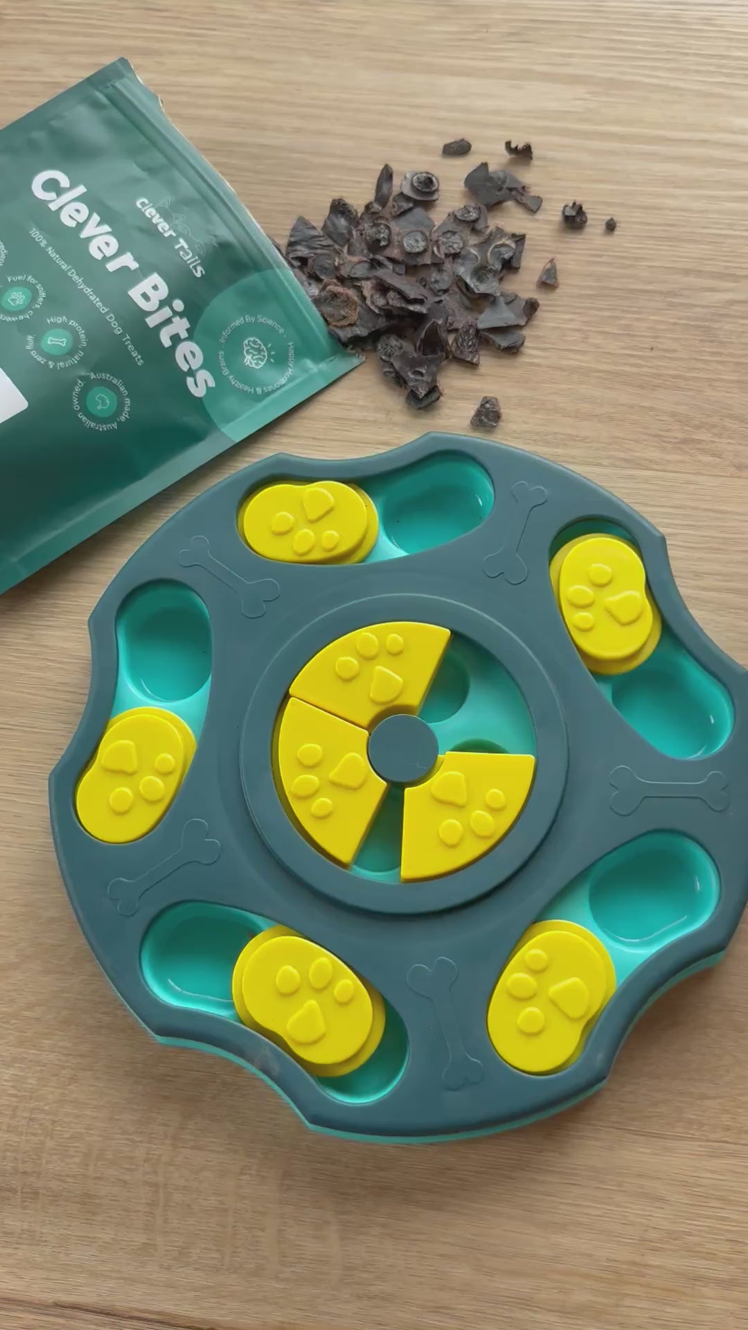 Dog Puzzle & Treat Bundle Box - Level 1 | CleverTails
